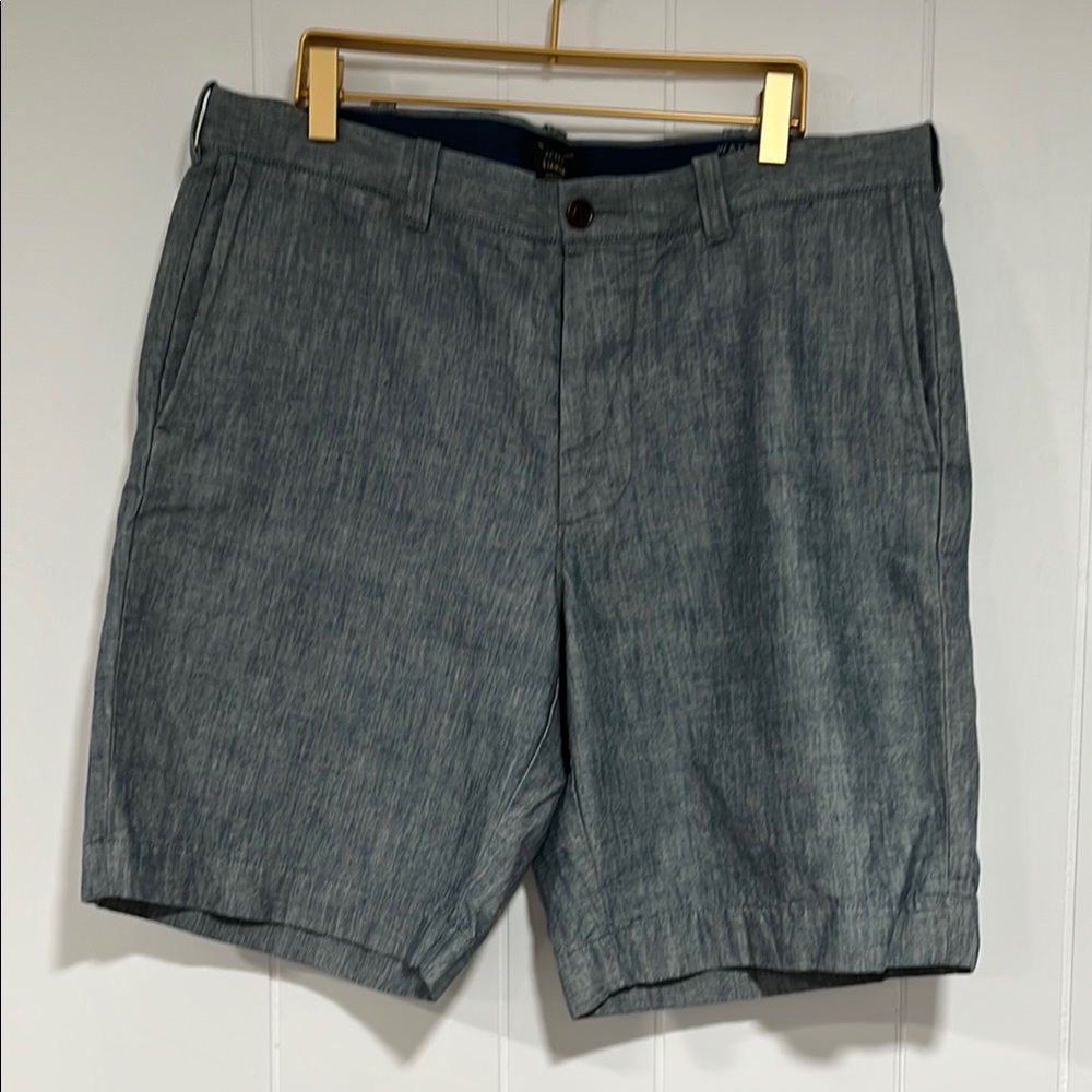 J crew Men's Blue Shorts stanton sz waist 34